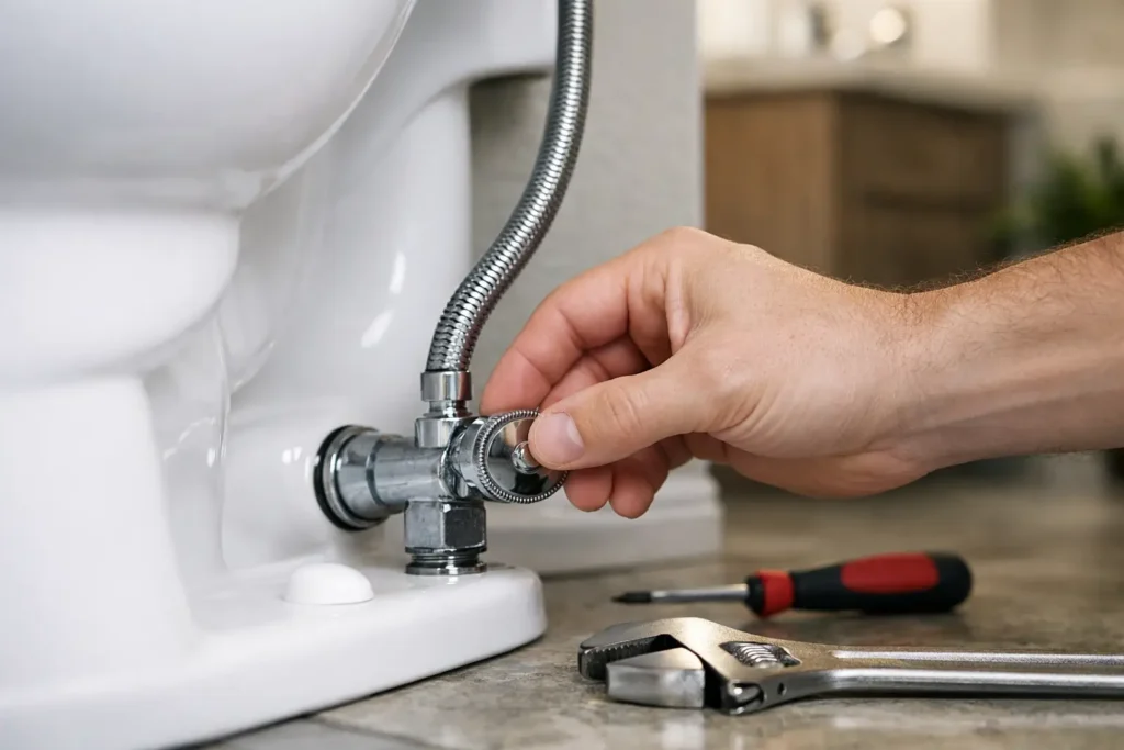 A Homeowner's Guide to Toilet Shutoff Valves