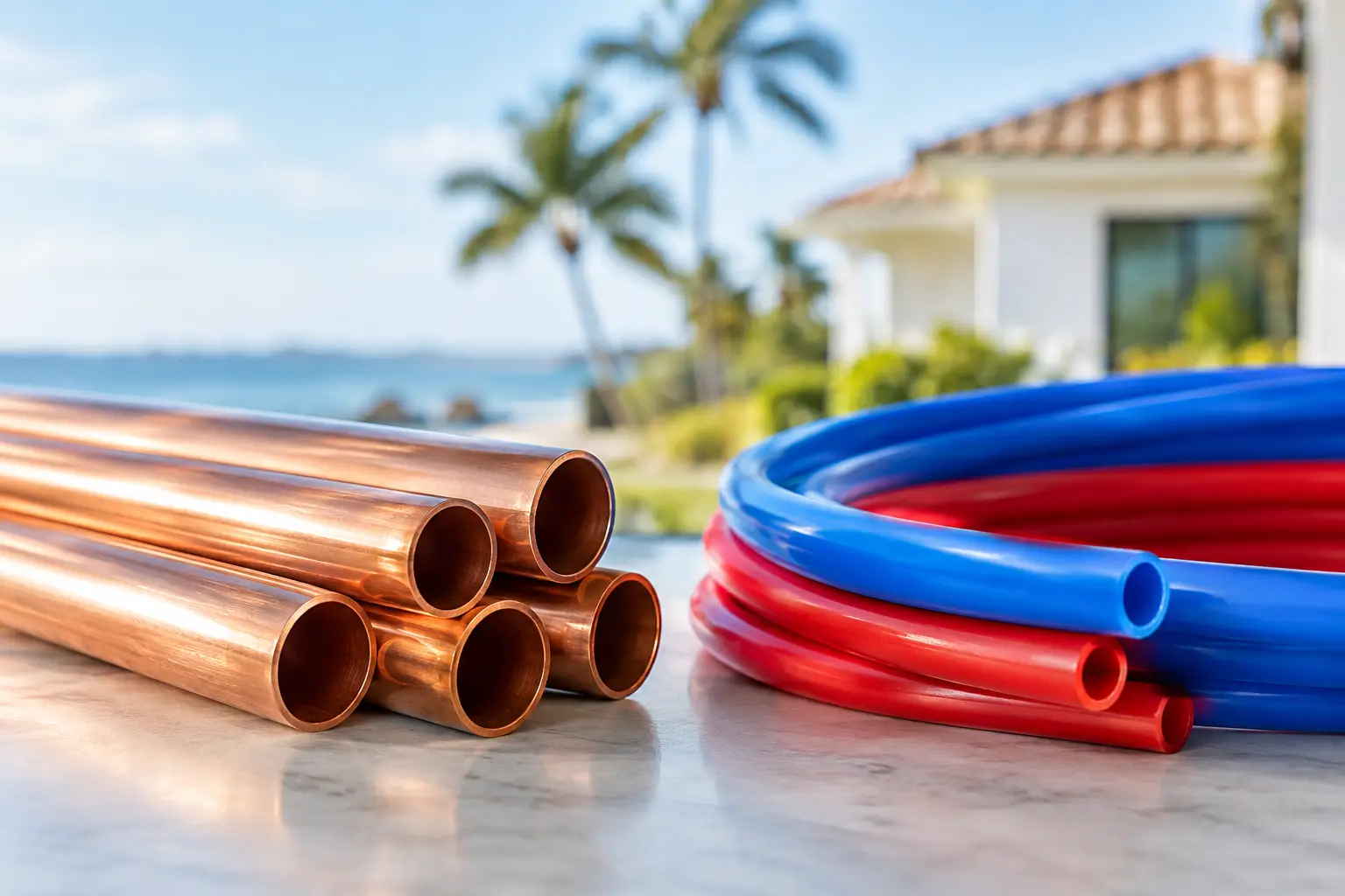Copper Versus PEX for Your Florida Home